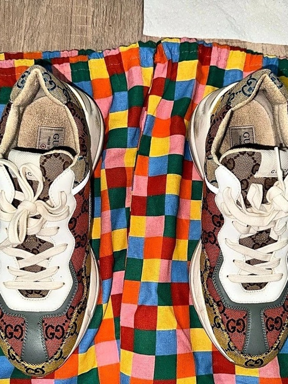 Gucci Rhyton GG Multicolor Sneaker GG Multicolor Sneakers